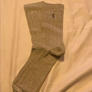 Polo by Ralph Lauren Men's Beige Dress Socks